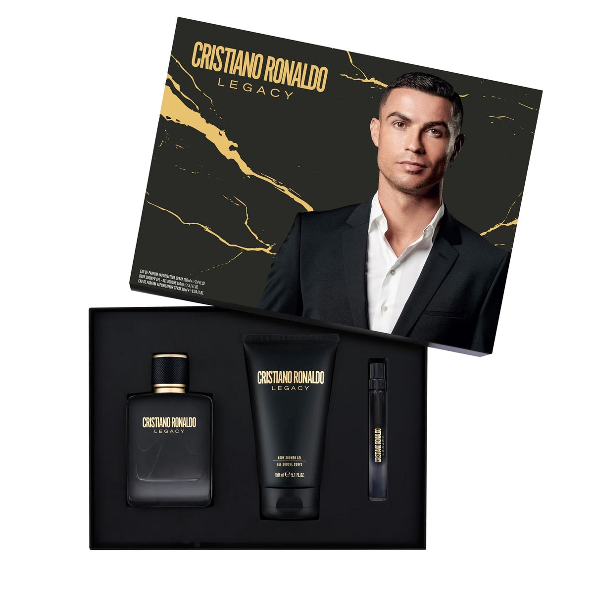 Legacy by Cristiano Ronaldo 100ml EDP 3 Piece Gift Set - Perfume NZ is the leading wholesale distributor of brand name perfumes and fragrances in New Zealand.