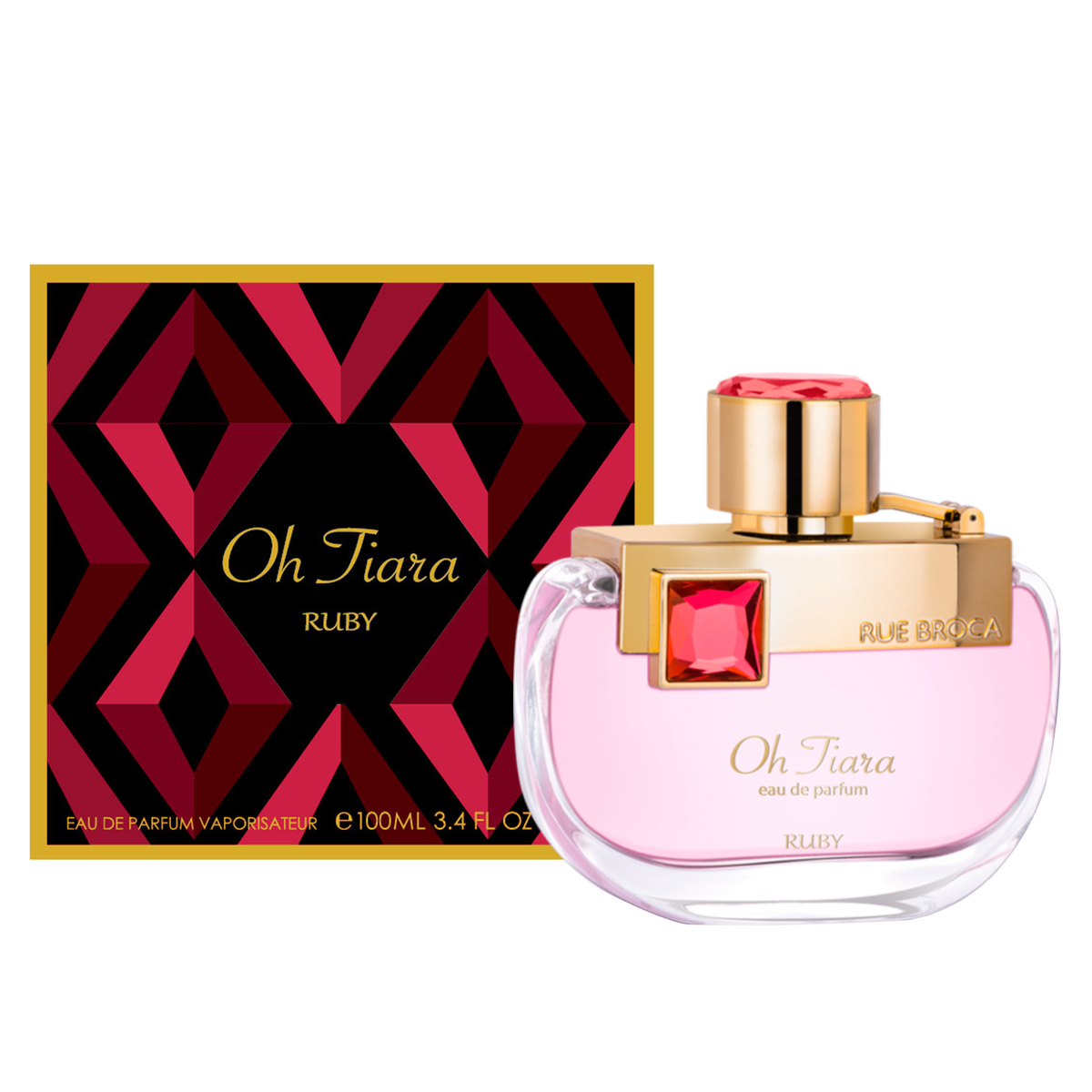 Oh Tiara Ruby by Rue Broca 100ml EDP for Women - Perfume NZ is the leading wholesale distributor of brand name perfumes and fragrances in New Zealand.