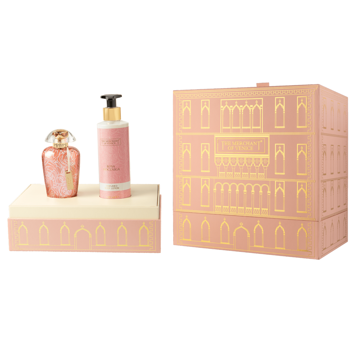 Rosa Moceniga by The Merchant Of Venice 100ml EDP 2 Piece Gift Set - Perfume NZ is the leading wholesale distributor of brand name perfumes and fragrances in New Zealand.
