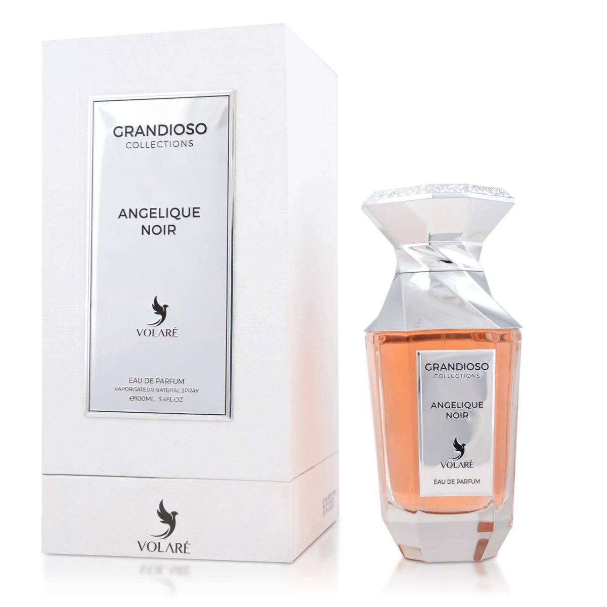 Angelique Noir by Volare 100ml EDP - Perfume NZ is the leading wholesale distributor of brand name perfumes and fragrances in New Zealand.