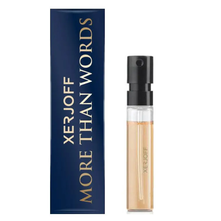 More Than Words by Xerjoff 2ml EDP Sample Vial - Perfume NZ is the leading wholesale distributor of brand name perfumes and fragrances in New Zealand.